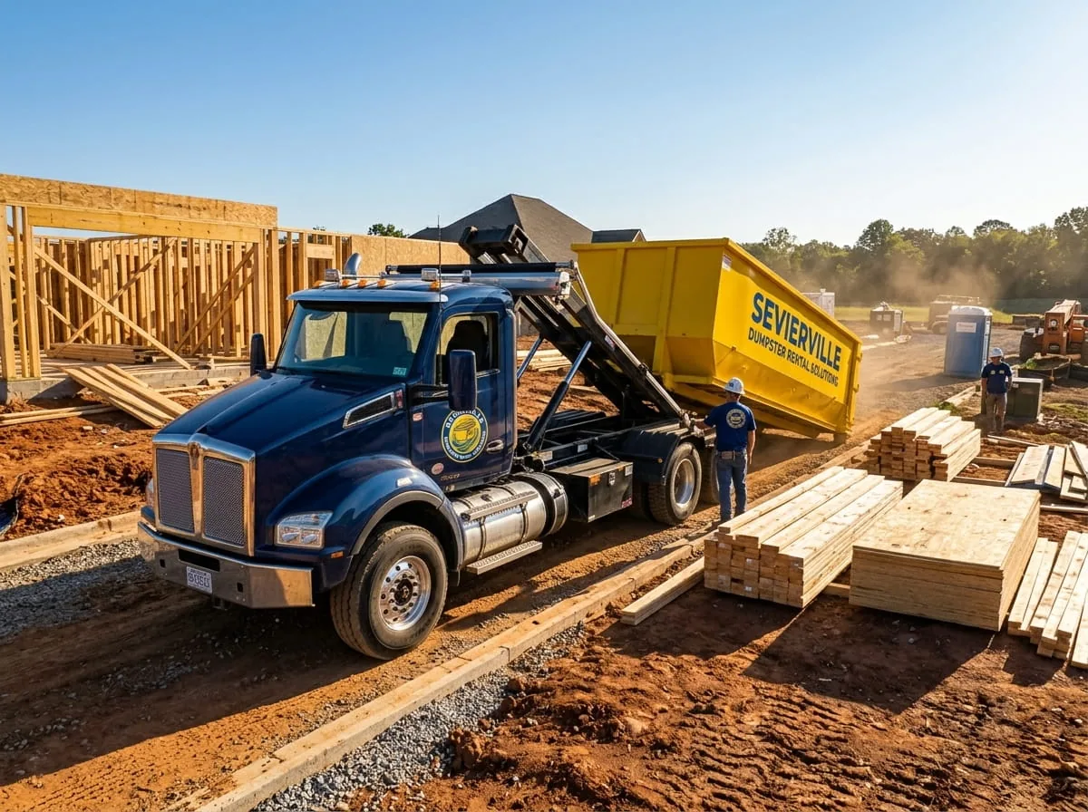 Dumpster rental in Richardson Cove TN Roll-off dumpster rental serving Richardson Cove, TN