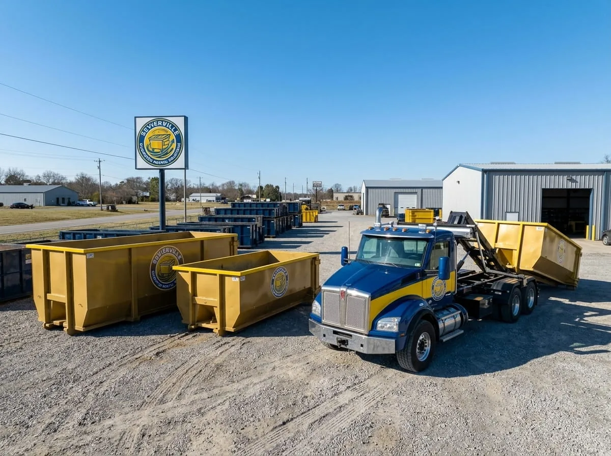 Dumpster rental services in Sevierville TN Dumpster rental services across Sevierville, Tennessee